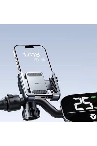 Tysm Joyjadehub Baseus Bisiklet Telefon Tutucu Kılıf, 1pc, Uygun Her Markaya, Yerçekimi Genileme Özelliği 1pc