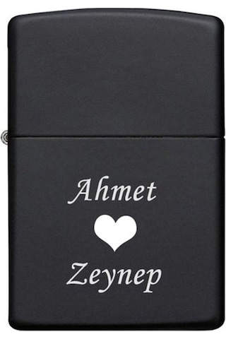 Tusah Zippo Modeli Benzinli Cakmak Kişiye Özel