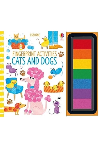 Usborne Fingerprint Activities Cats and Dogs - Usborne Publishing