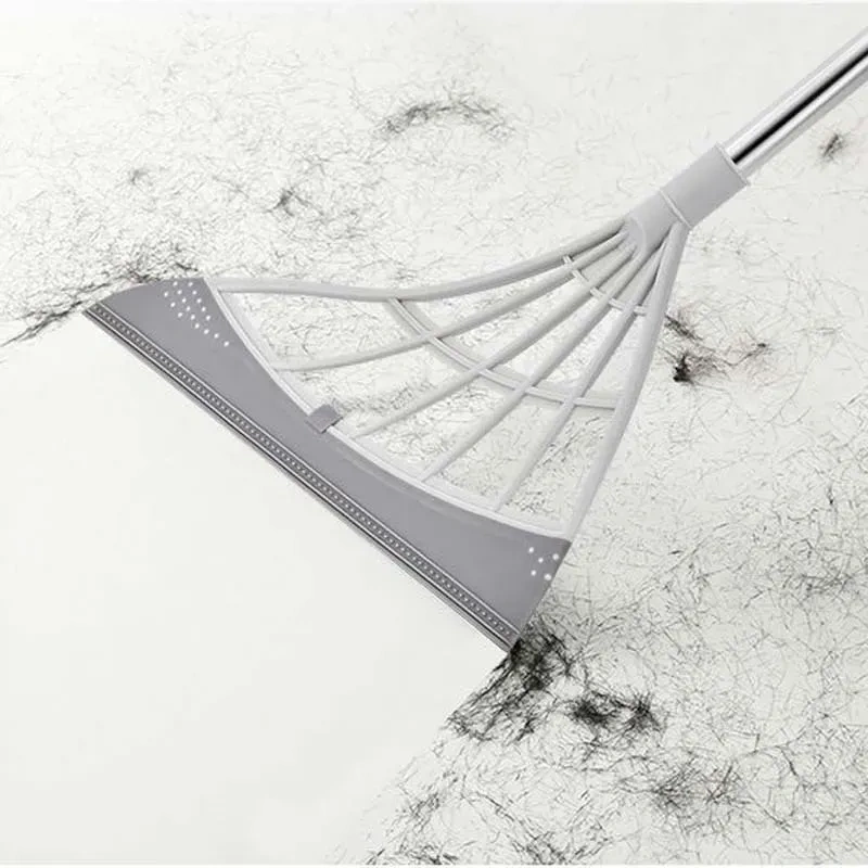 Konesam Ev Temizliği İçin Multifonksiyonel Silikon Süpürge - Saç Ve Kuru/ıslak Yüzeylerden Kir Temizleyici