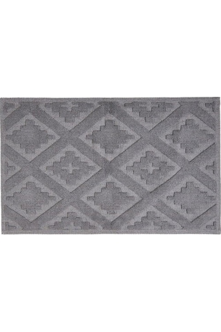 Evidea Soft Nil 2'li Banyo Paspası - Gri - 60x100 Cm + 50x60 Cm Gri