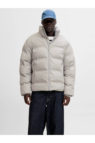 Jack & Jones Jjesoho Puffer Gri Erkek Mont 12278750 Gri