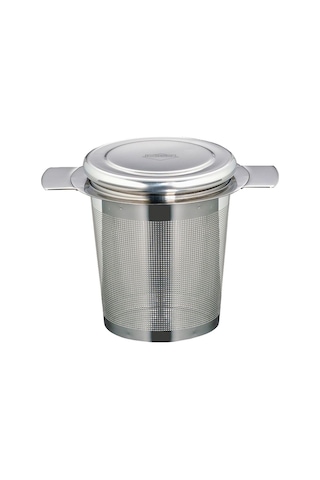 Profi Paslanmaz Çelik Teefilter 10,2x7,5x7,4 Cm Kapaklı Ve Geniş Saplı Çok Renkli