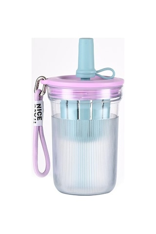 Saplı Öğrenci Sevimli Su Bardağı, Saman Fincanı, Çay Su Ayırma, Taşınabilir Kore Tarzı Içecek, Kahve Fincanı, 480ml I8atkw Diğer