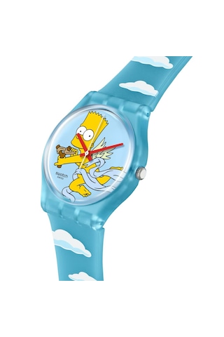 Swatch X Simpsons So28z115 Angel Bart Unisex Kol Saati