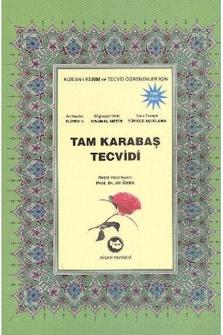 Tam Karabaş Tecvidi - Ali Haydar - Hisar Yayınevi