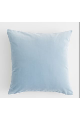 Keten 43x43 Kırlent Kılıfı 2'liı Fermuarlı Evtex Açik Mavi