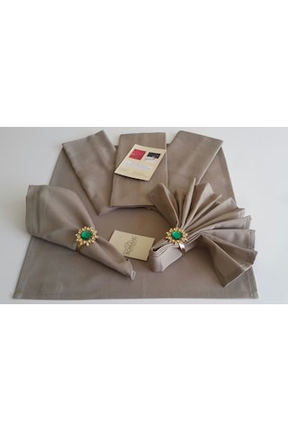 Mutfak Peçetesi Plain 40X40 Cm 6'Lı Zeytin Yeşili (428755945)