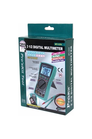 Proskit Mt-1270 3 1/2 Dijital Multimetre Ölçü Aleti