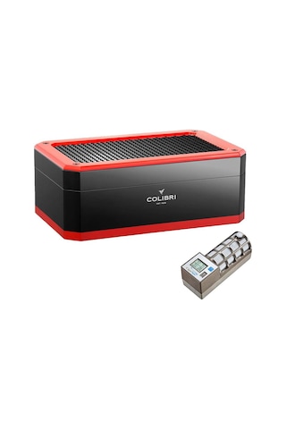 Colibri Rally Cigarspa Elektronik Nem. Puro Kutusu Siyah/kırmızı120's