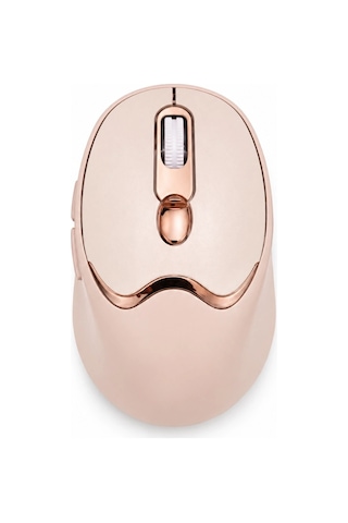Hubrendy Bluetooth Ve 2.4g Destekli Sessiz Kablosuz Mouse Şarjlı Tasarım