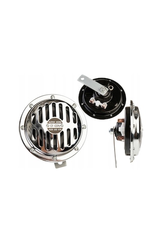 Super Horn Araç Otomobil 12 Volt Hella Tipi Korna Nikelajlı N11.914