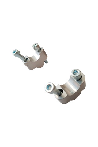 Suzuki Bandit 1250S Uyumlu Bay4Global Premium CNC Gidon Yükseltme Aparatı (25mm / 7075 T6 Gri)