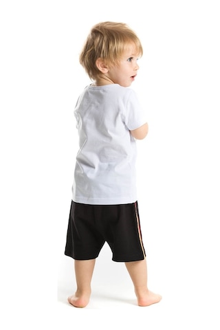 Denokids Baby Racer 03 Şort Takım Çok Renkli