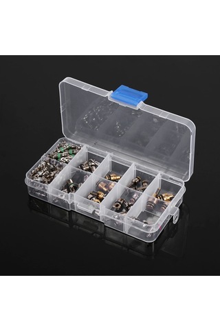 Konesam Otomobil Klima Valfi Tamiri Seti 102 Parça - R12/r134a Uyumlu, Yüksek-düşük Basınçlı, Tamir Atölyeleri İçin