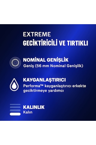 Durex Extreme  Ve Tırtıklı Prezervatif 30'lu