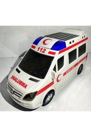Kardelen Pilli Ambulans Büyük Boy Sesli Işıklı Ambulans