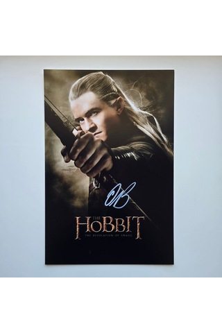 Orlando Bloom 20x30 Cm Boyutunda Islak İmzalı Fotoğraf Ömür Boyu