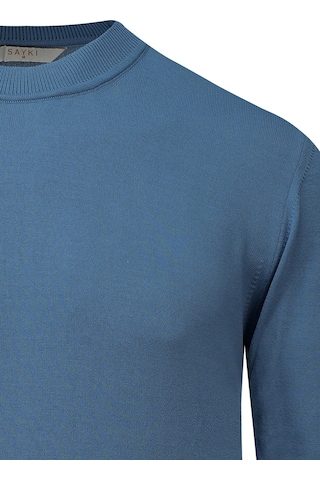 Hatemoğlu İndigo Regular Fit Yarım Balıkçı Yaka Rayon Kazak 2977637 Indigo