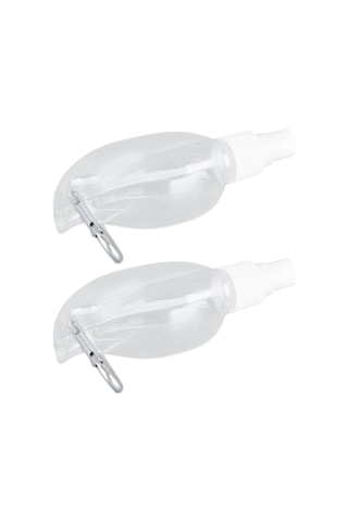 Hangfox 50ml Pet Plastik Sprey Şişe, Seyahat Anahtarlık Eşliği, 2 Adet/set, Transparent, Sıvı Sabun/el Dezenfektanı İçin, Kaçırmaz, Yeniden Kullanılabilir Anahtarlık Rengi Rastgele Diğer