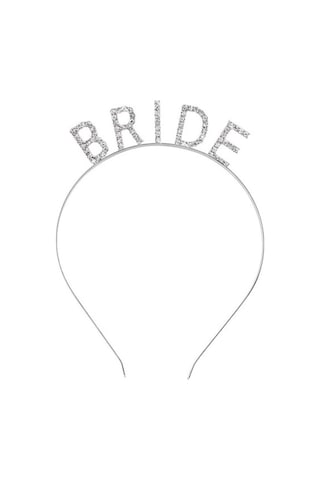 Periboia Bekarlığa Veda Bride Tacı Gümüş Renk