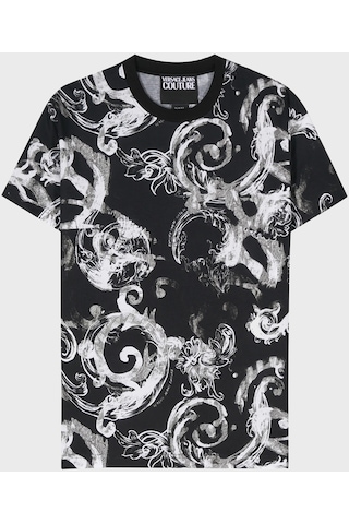 Versace Jeans Couture Erkek T Shirt 76gah6s0 Js287 899 Siyah