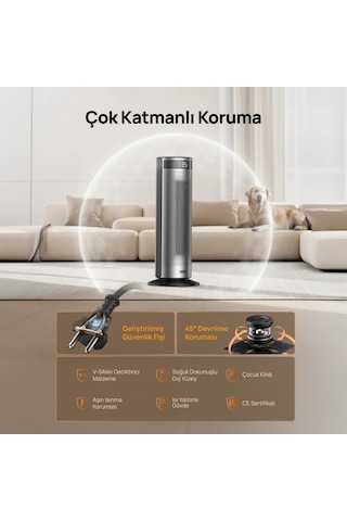 Dreo Solaris 628 Akıllı Elektrikli Isıtıcı