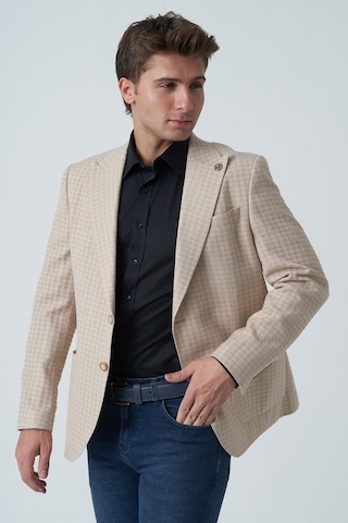 White Stone Alcácer Do Sal C4015 Slim Fit 6 Drop Ceket Desenli DESENLİ