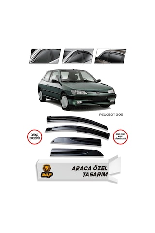 Peugeot 306 Cam Rüzgarlığı 4lü