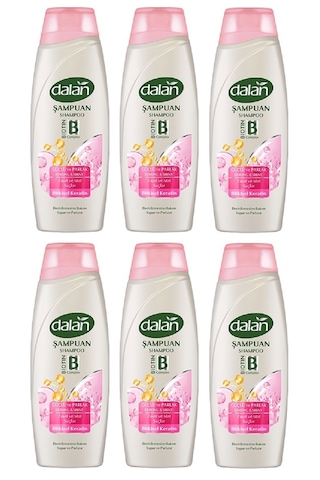 Dalan Şampuan Zeytinyağlı Güçlü Ve Parlak 450 Ml X 6 Adet
