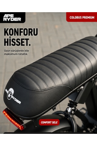 Ape Ryder Colobus Elektrikli Bisiklet 750w - Siyah