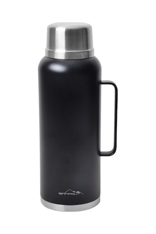Campout Çift Katmanlı Siyah Termos 2600 ML