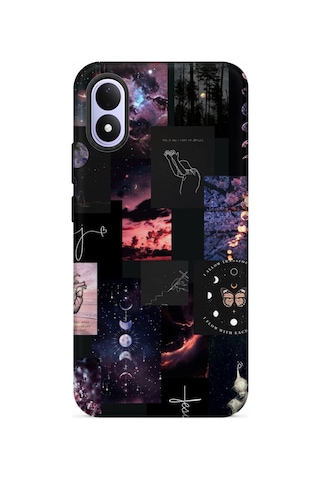 Kılıfland Xiaomi Redmi Note 17 5g Uyumlu Kılıf Boutique Baskılı Resimli Ay Pattern Pcode -030 Çok Renkli