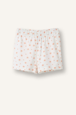 Defacto Desenli 2li Dokuma Ecru Pijama Kız Bebek H5505a526smer233 Ekru-er233