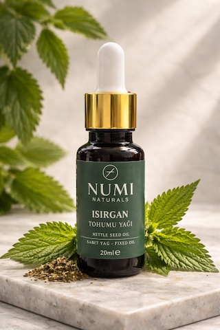Isırgan Tohumu Yağı 20 Ml %100 Saf Nettle Seed Oil Saç Ve Cilt Bakım Yağı