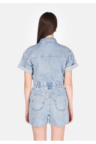 Colin's Colins Regular Fit Yüksel Bel Düz Kadın Mavi Jean Şort Cl1074966 Q1.v1 Dn44332 Denim