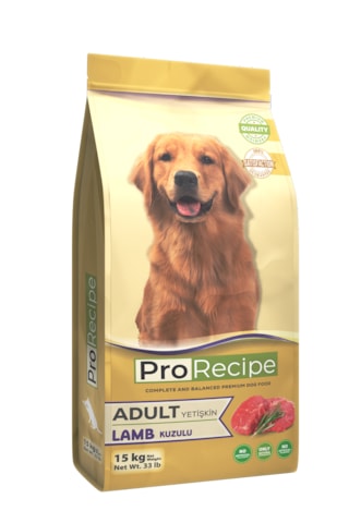 Pro Recipe Kuzu Etli Yetişkin Köpek Maması 15 KG