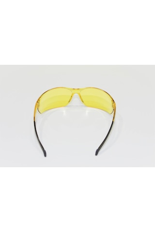 Dağ Bisikleti Gözlüğü - 1. Kategori - Sarı %100 UV Korumalı Buğu Sarı