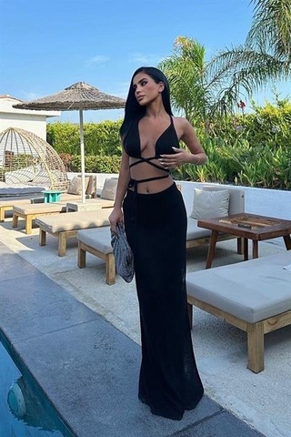 Andy Cup Top Etek Takım 9859 Si Yah