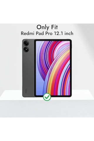 Xiaomi Redmi Pad Pro 12.1 İnç İle Uyumlu Tam Koruma Nano Esnek Tablet Kırılmaz Ekran Koruyucu