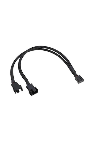 Ancheyn Fan Çoklayıcı 2 Port Y Pwm 4 Pin Splitter Çoklayıcı Switch Kablosu 5025