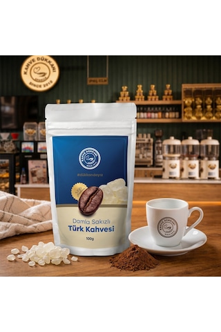 Damla Sakızlı Türk Kahvesi 100gr Hazır