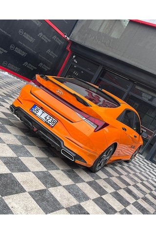 Hyundai Elentra 2021... Spoiler---fibersan Tuning