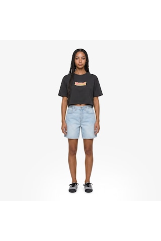 Vans Y2k Boho Relax Crop Kadın Siyah T-shirt Vn000xdyblk1 2800282