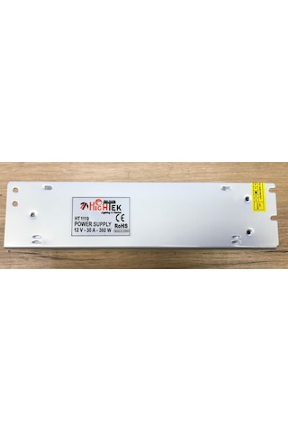 12v 30a Metal Kasa Güç Kaynağı Ip20 360w Trafo Adaptör Led - Kamera