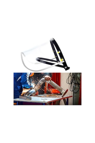 Trendooze Yüz Yüz Yönlü Şeffaf Öğütme Koruyucu Koruyucu Kalkanı Hava Çok Çalışmaları Ayıklama Açık Ot