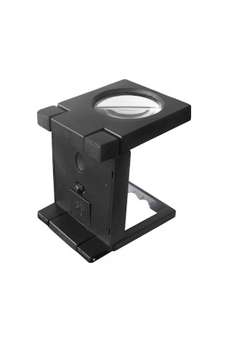 -katlanır Plastık,led Işıklı Test Cıhazı Büyüteç 2.5x90mm