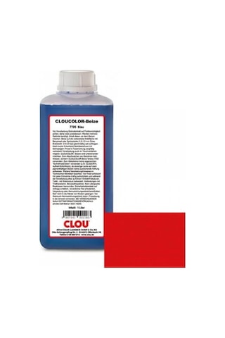 Su Bazlı Renklendiriciler 1ltclou Colour 7704 Sinyal Kırmızı Ahşap Renklend 1lt-5281