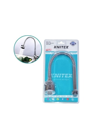 Knitex KTX-261 Düz Metal Kubar Gri 48 CM