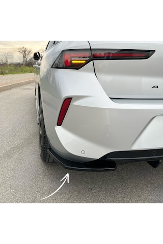 Opel Astra L Arka Flap Plastik Piano Black